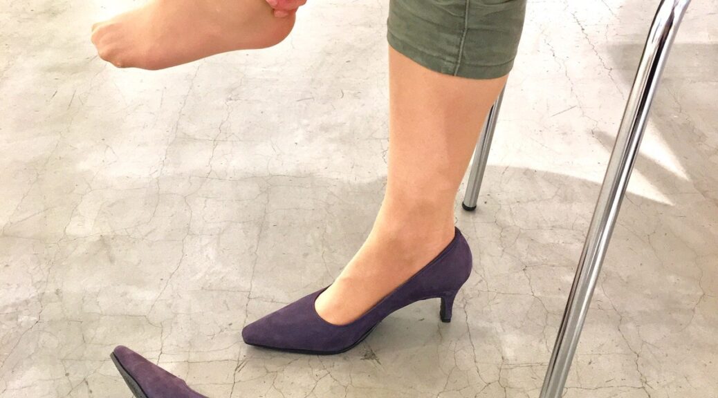 合わない靴の調整 婦人靴のレディースキッド